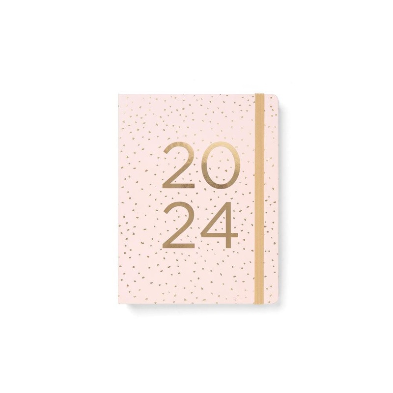 Filofax Confetti A5 Planner Rose Quartz