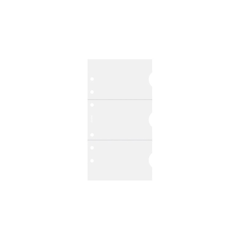 Filofax Personal Credit Card Holder Refill