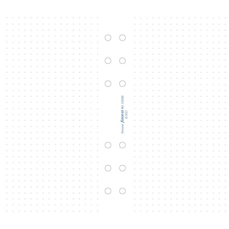 Filofax Personal Paper Dotted Refill