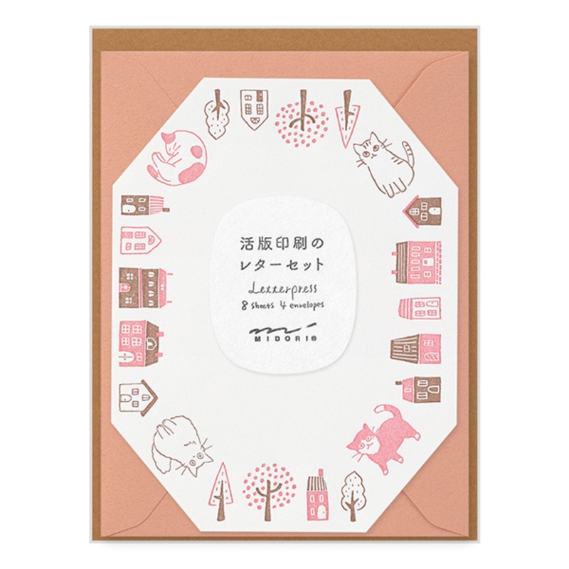 Letterpress Die-Cut Letter Set – Cat