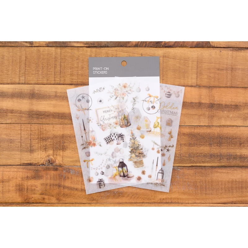 MU Print-On Stickers – Christmas Collection – #13