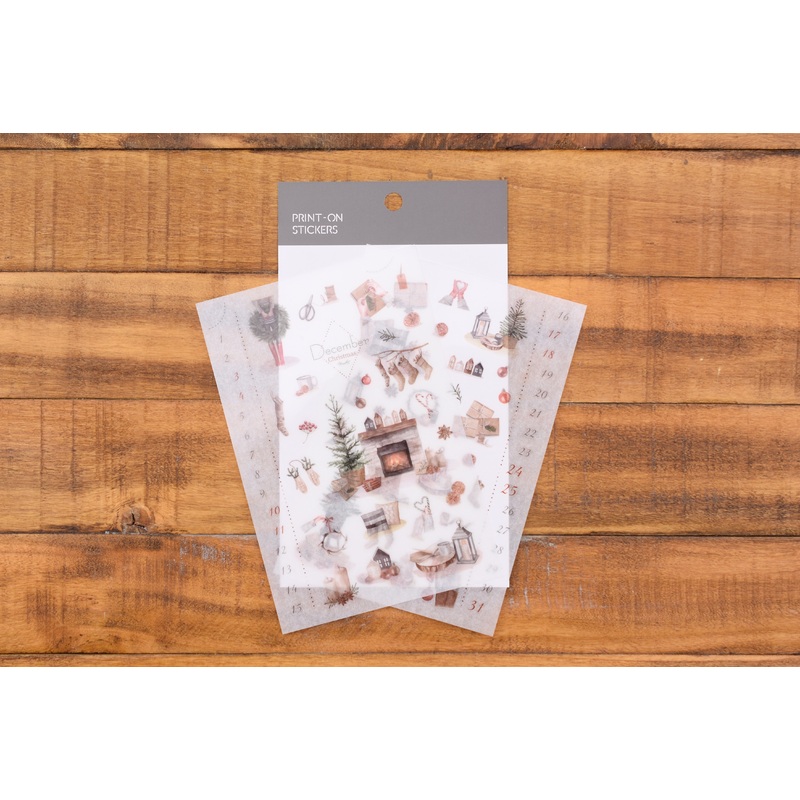 MU Print-On Stickers – Christmas Collection – #16