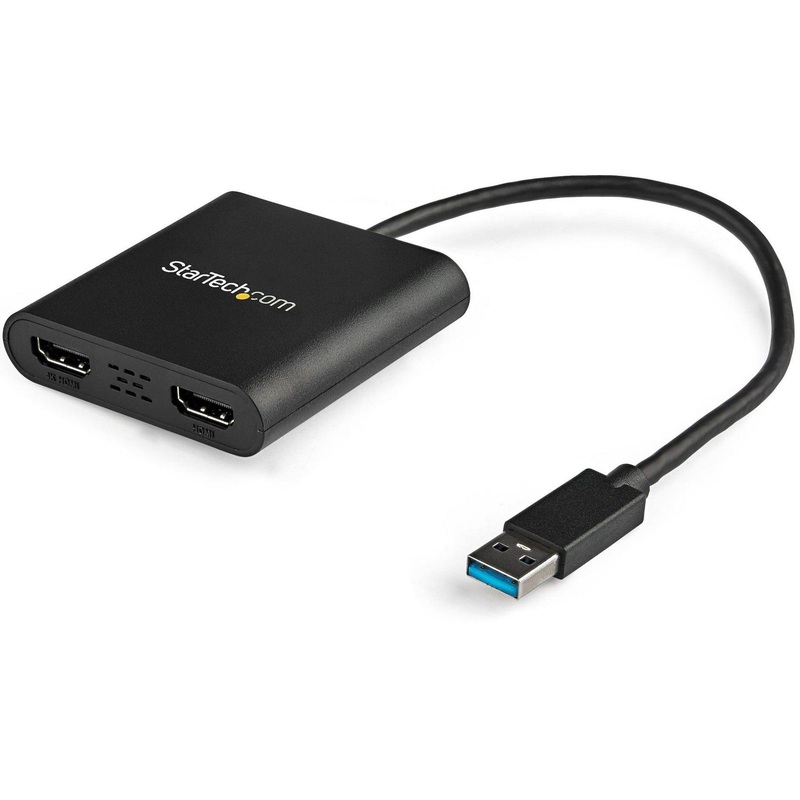 USB to Dual HDMI Adapter – 4K