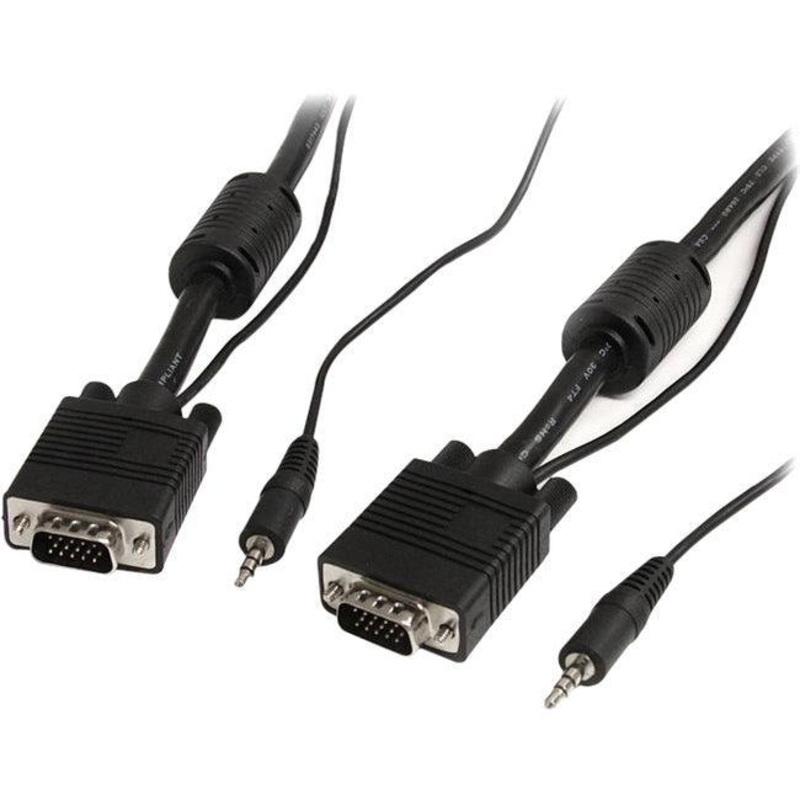 10m High Res Monitor VGA Cable w/ Audio