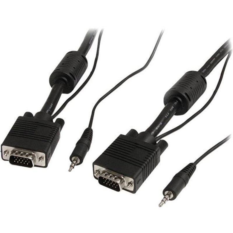 5m High Res Monitor VGA Cable w/ Audio