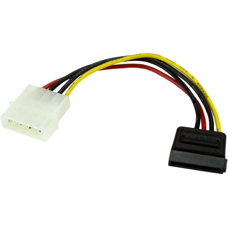 6in Molex to SATA Power Cable Adapter