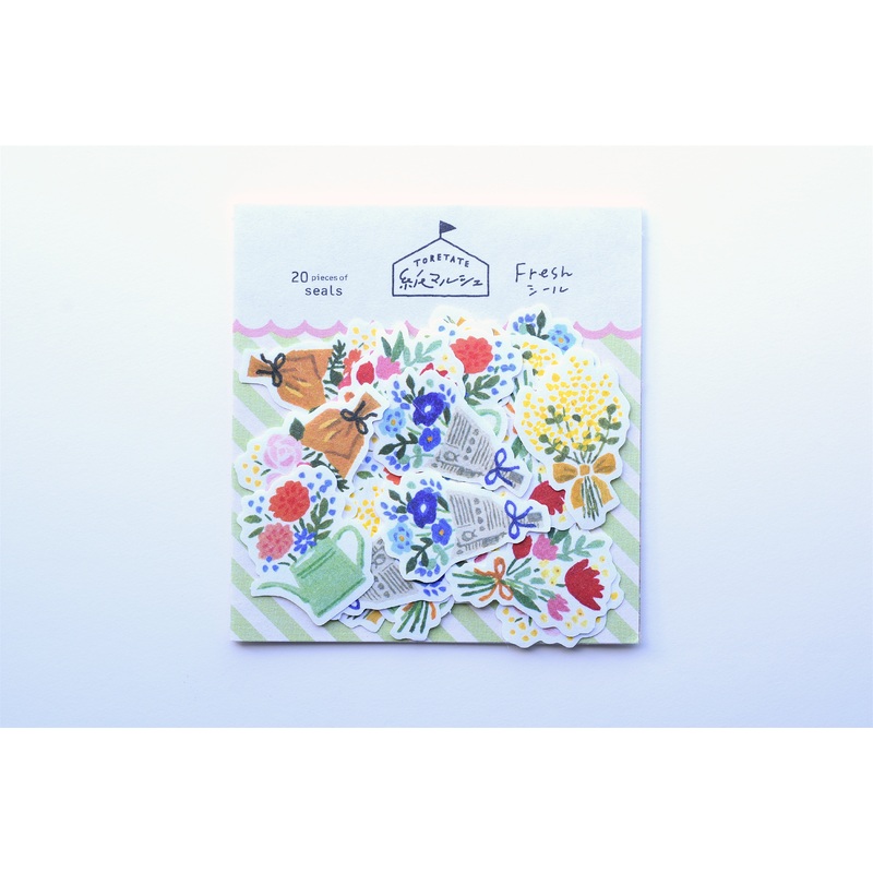 Furukawa Paper Flake Stickers – Bouquet