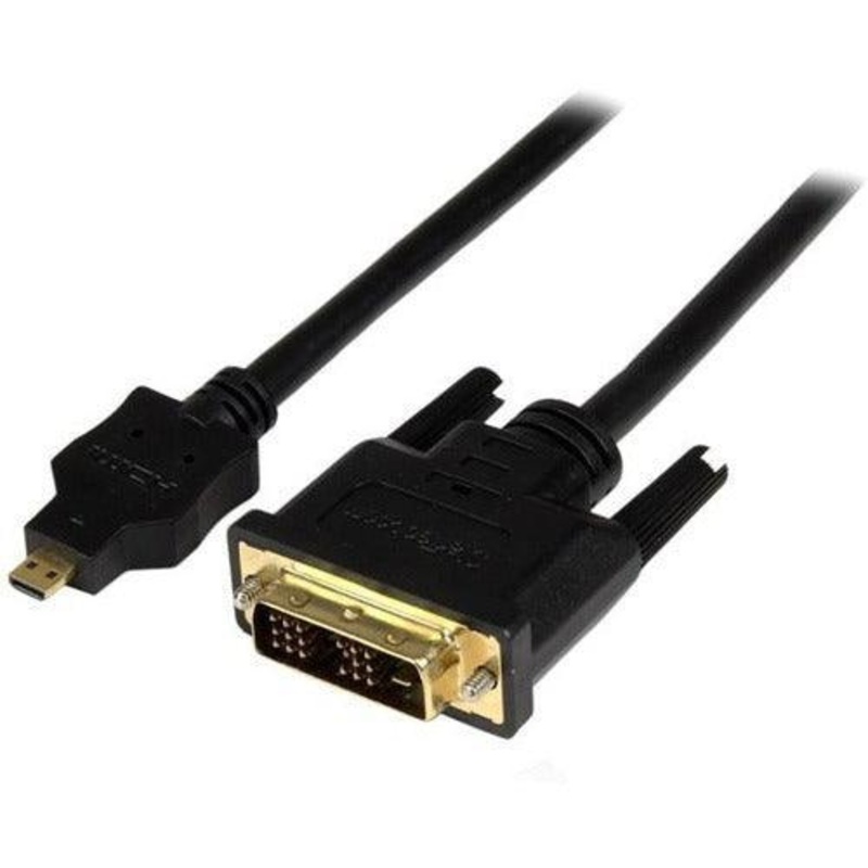 2m Micro HDMI to DVI-D Cable – M/M
