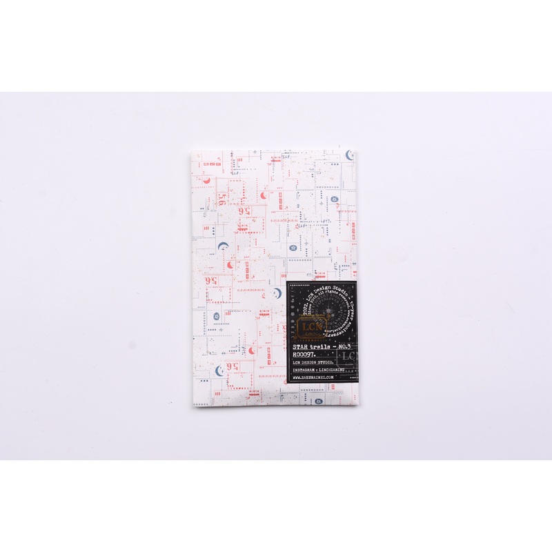 LCN Star Trails Mounted Rubber Stamp Set No. 3