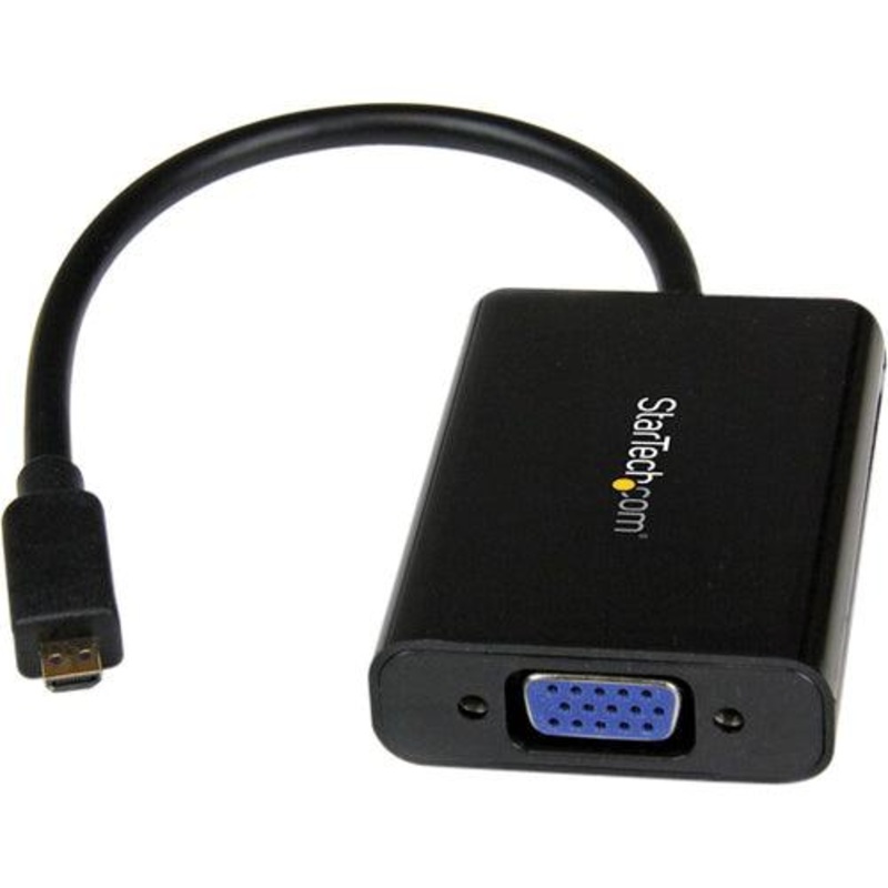 Micro HDMI to VGA Adapter with Audio