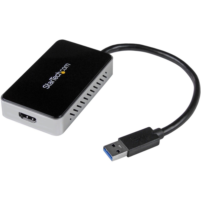USB 3 to HDMI Adapter w/ 1-Port USB Hub