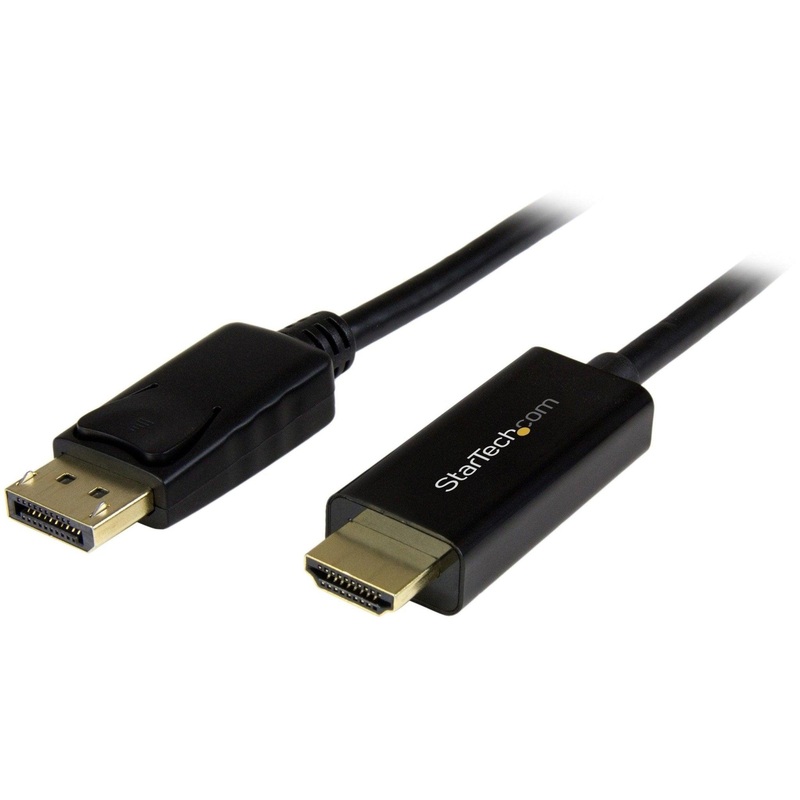 3 ft DisplayPort to HDMI converter cable