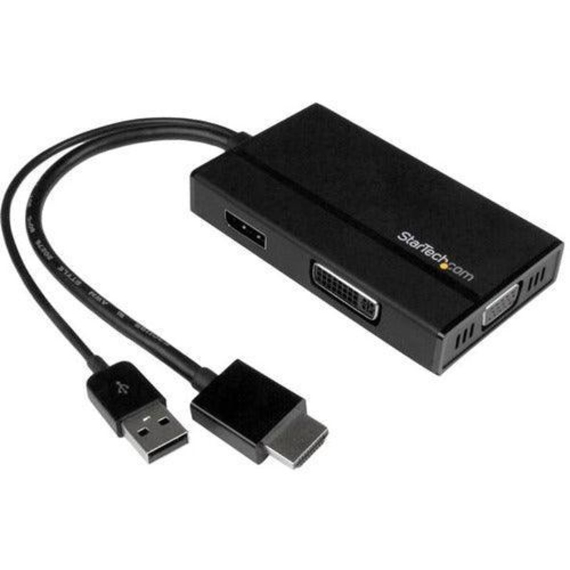 3-IN-1 HDMI TO DP VGA OR DVI – 1920X1200