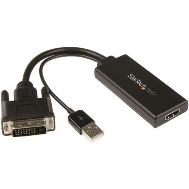 DVI TO HDMI ADAPTER – USB POWER & AUDIO