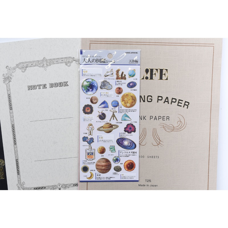 Illustrated Picture Book Stickers – Astronomy