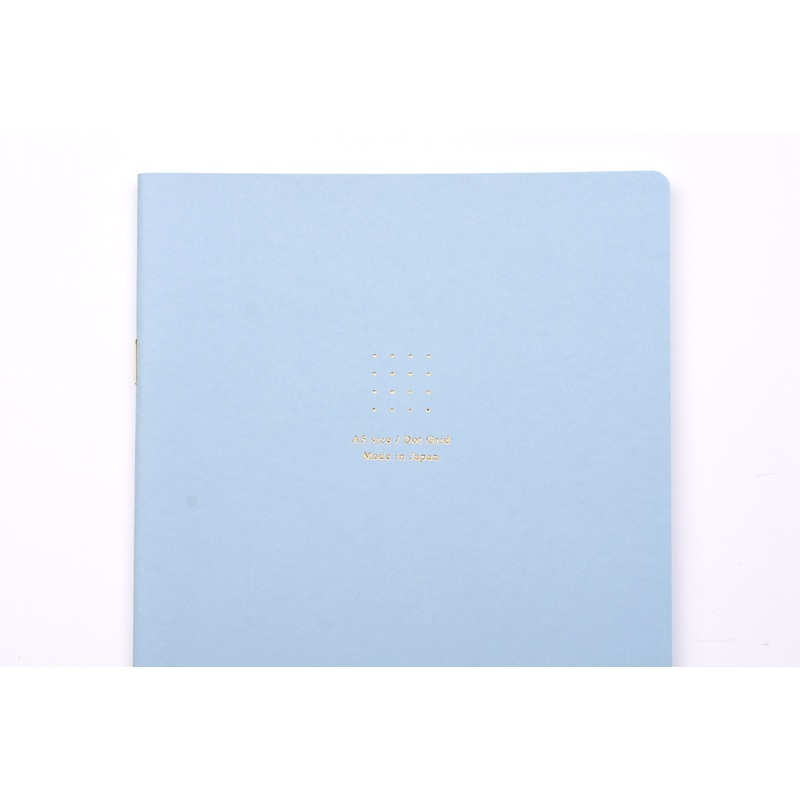MD Notebook Soft Color – A5 – Dot Grid – Blue