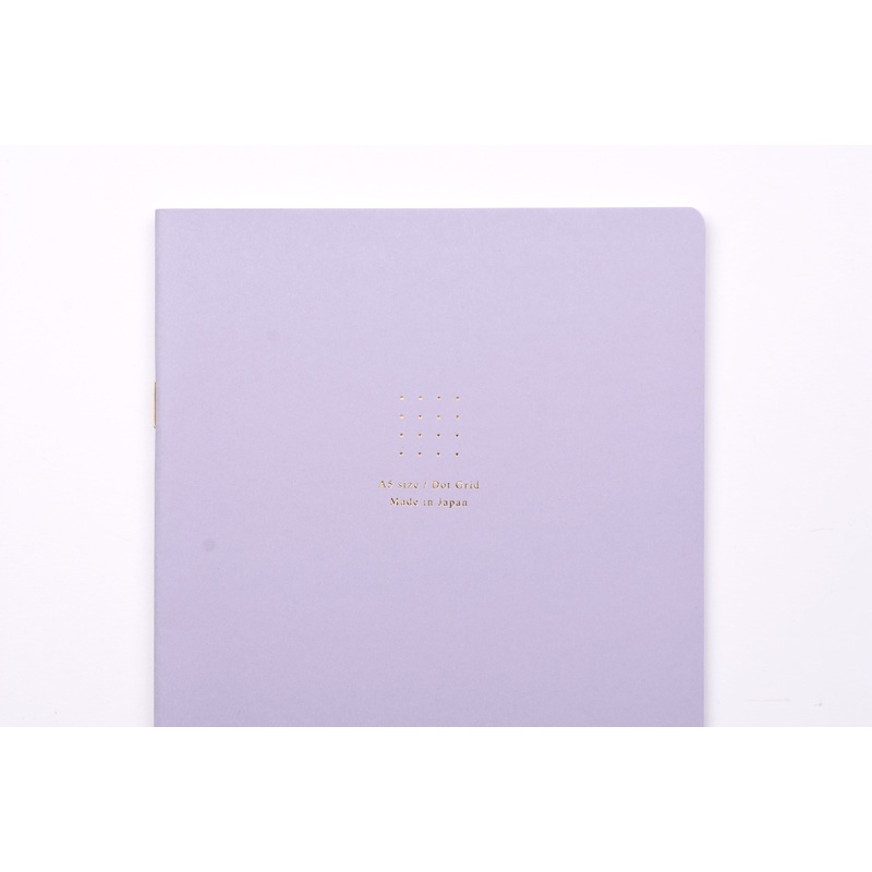 MD Notebook Soft Color – A5 – Dot Grid – Purple