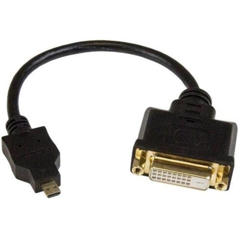 Micro HDMI to DVI-D Adapter M/F – 8in
