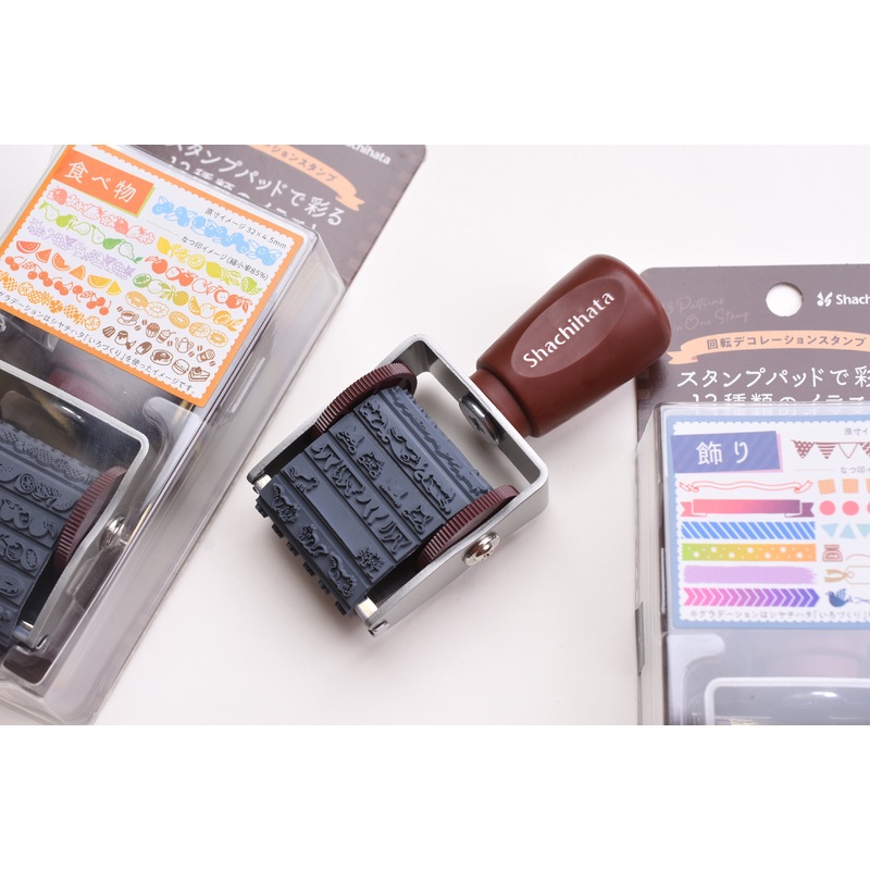 Shachihata Rotating Decoration Stamp