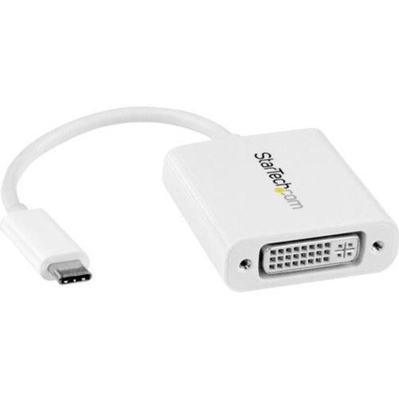 USB-C to DVI Adapter – White