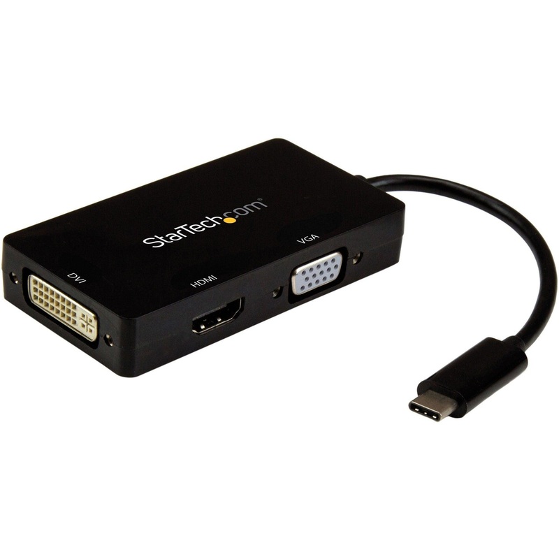 3-in-1 USB-C to VGA DVI or HDMI