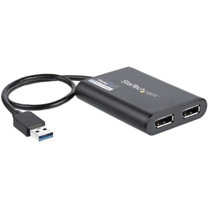 Adapter USB to Dual DisplayPort 4K 60Hz