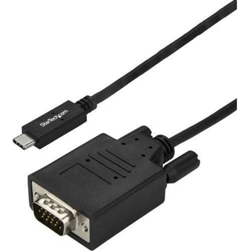 Cable USB C to VGA 3m / 10ft 1920 x 1200
