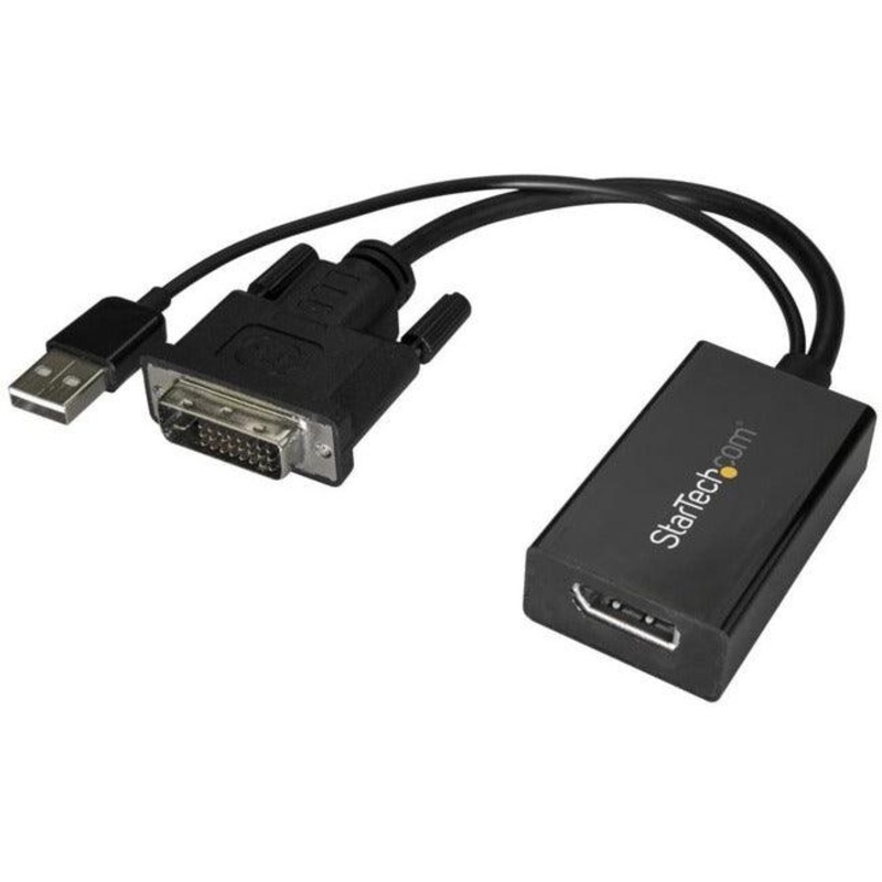 DVI to DisplayPort Adapter – USB Power