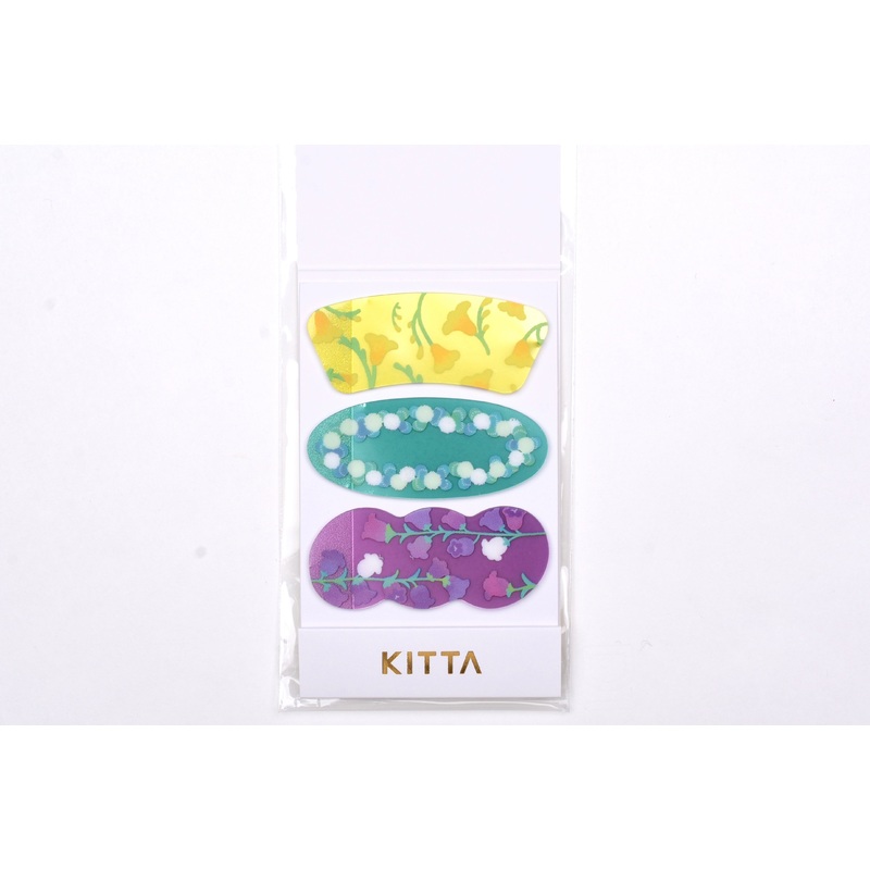 Kitta Portable Washi Tape – Clear – Flower Petals