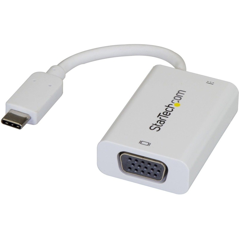 USB C to VGA Adapter with Power Delivery