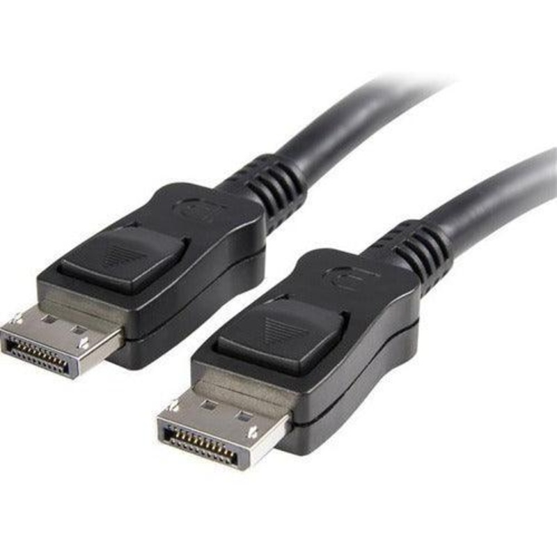 10 ft DisplayPort Cable with Latches M/M