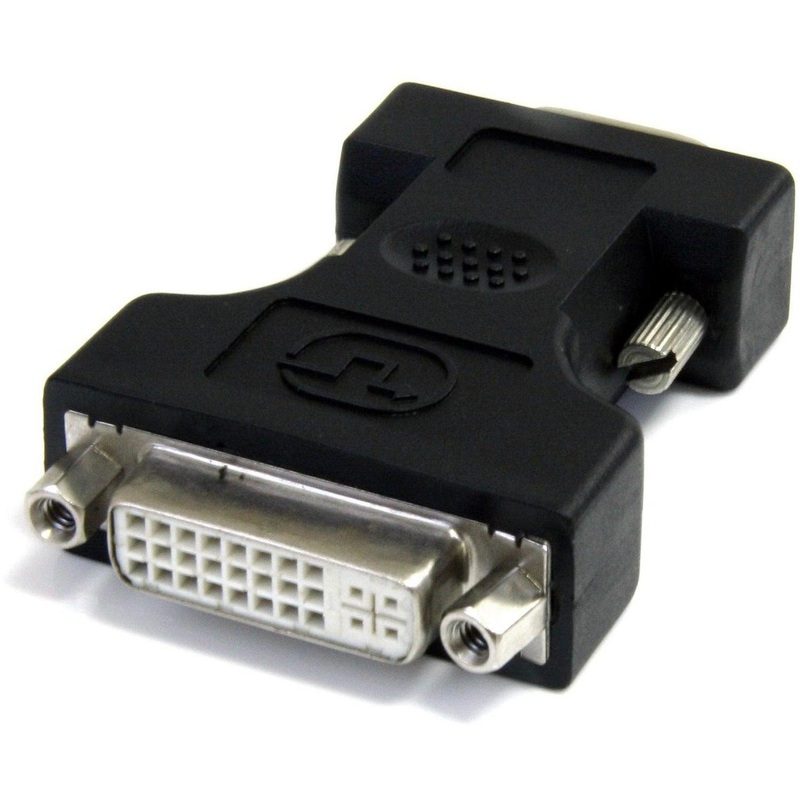Black DVI to VGA Cable Adapter – F/M