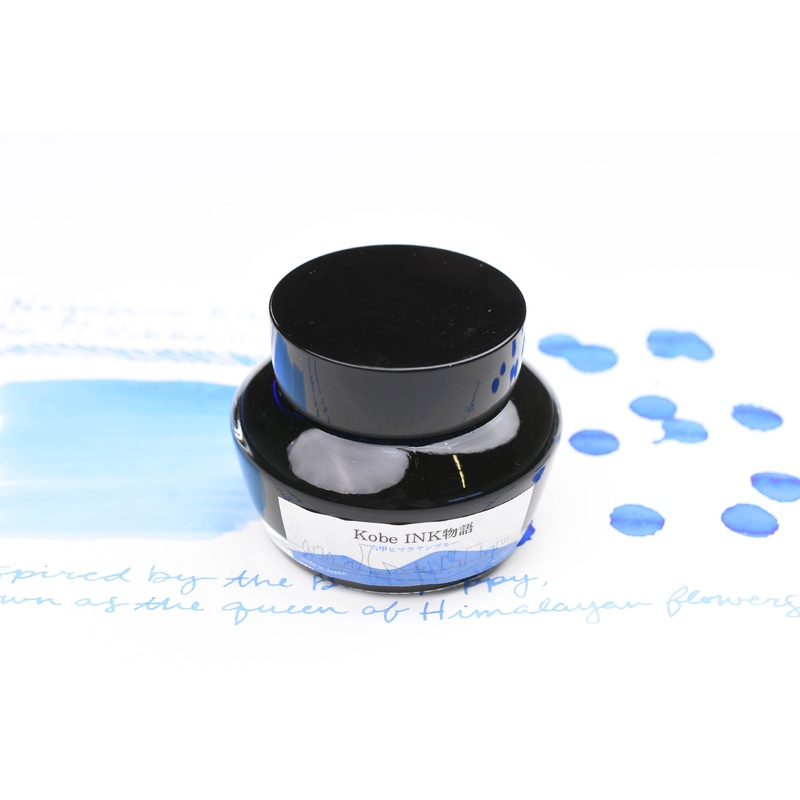 Nagasawa Kobe Ink No.77 Rokko Himalayan Blue