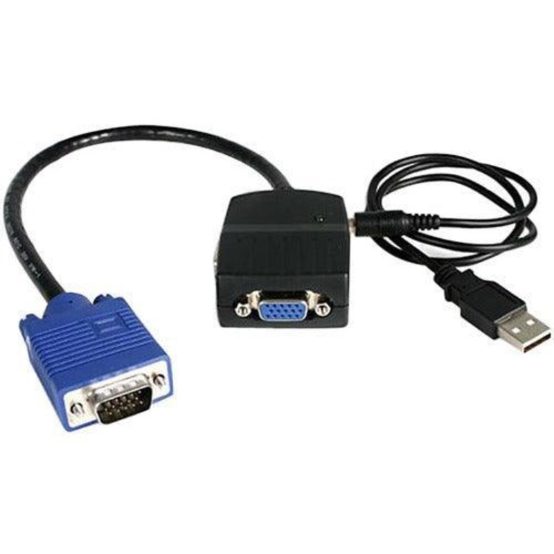 2 Port VGA Video Splitter – USB Powered
