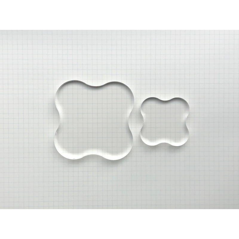 BGM Clear Stamp Acrylic Block