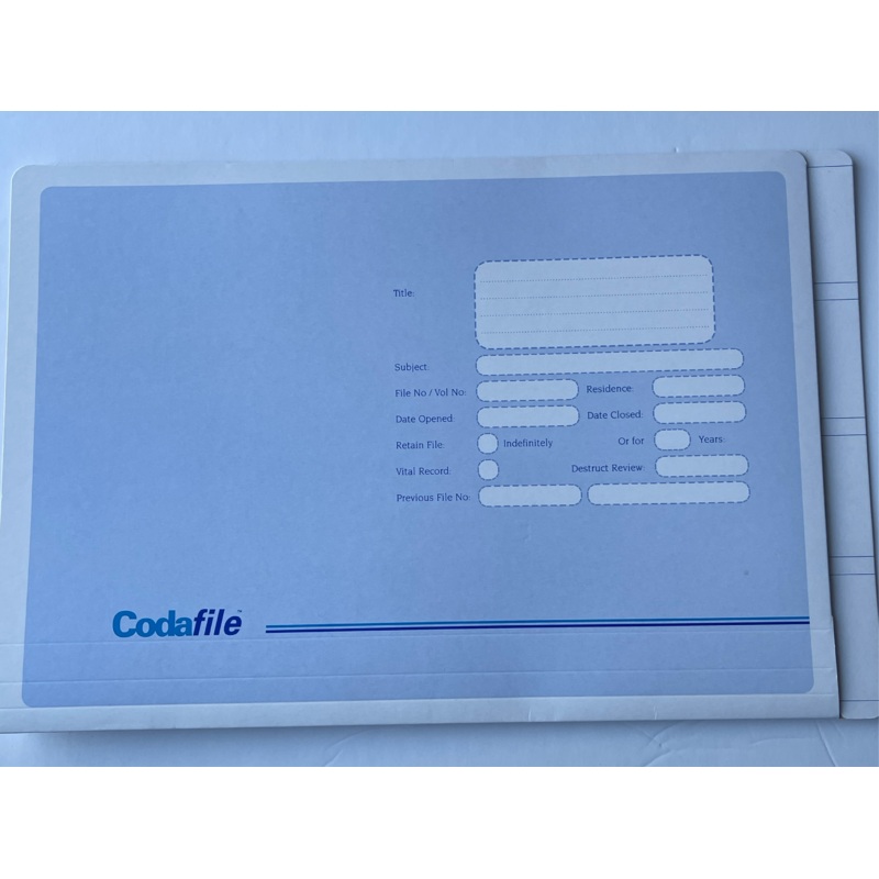 Codafile Filing System ( Pack Of 10 )