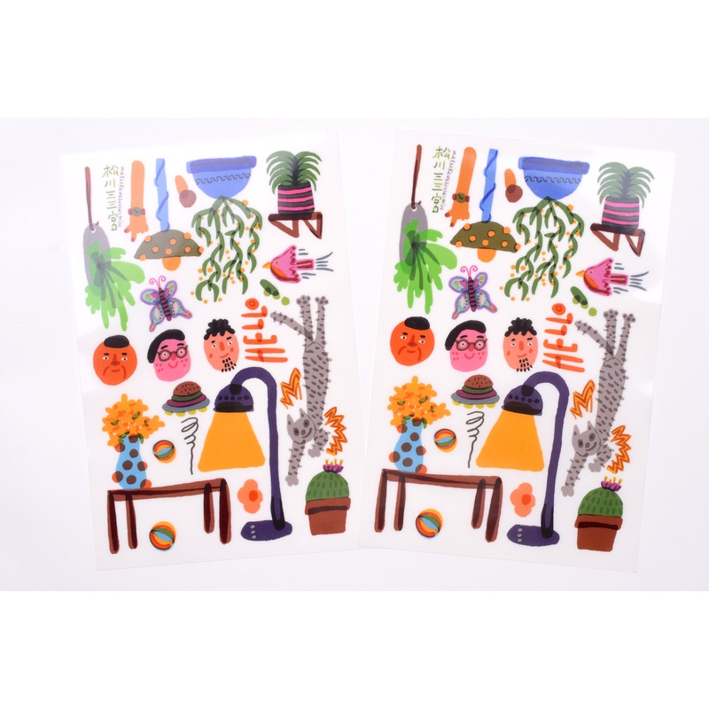 Dan Wei Industry – Matsukawa Sansanmiya Print-On Sticker