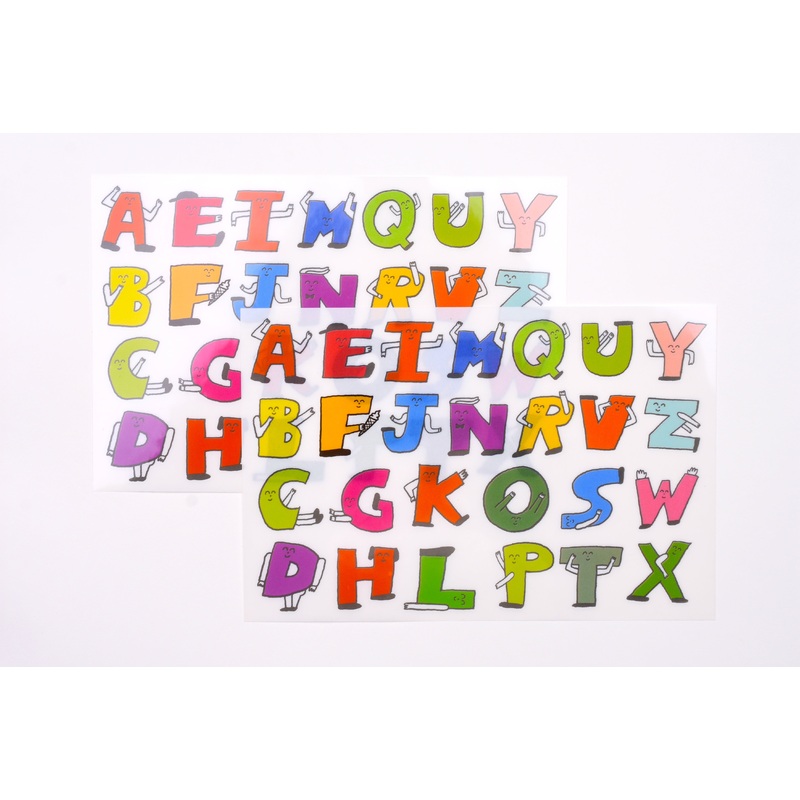 Dan Wei Industry – Merry Uppercase Letters Print-On Sticker