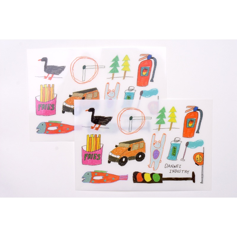 Dan Wei Industry – Scribble Game Print-On Sticker