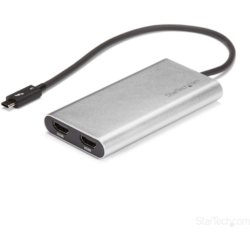 Thunderbolt 3 to Dual HDMI – 4K 60Hz