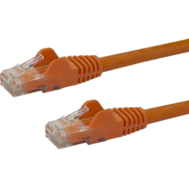 0.5m Orange Snagless Cat6 Patch Cable
