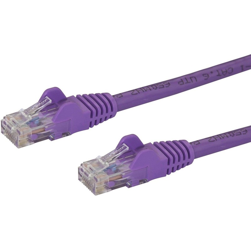 0.5m Purple Snagless Cat6 Patch Cable