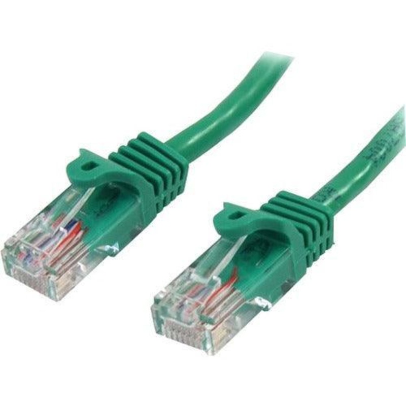 1m Green Snagless UTP Cat5e Patch Cable