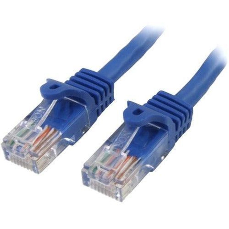 2m Blue Snagless UTP Cat5e Patch Cable