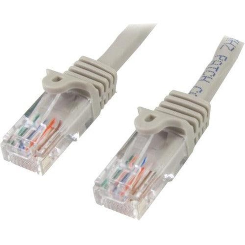 2m Gray Snagless UTP Cat5e Patch Cable