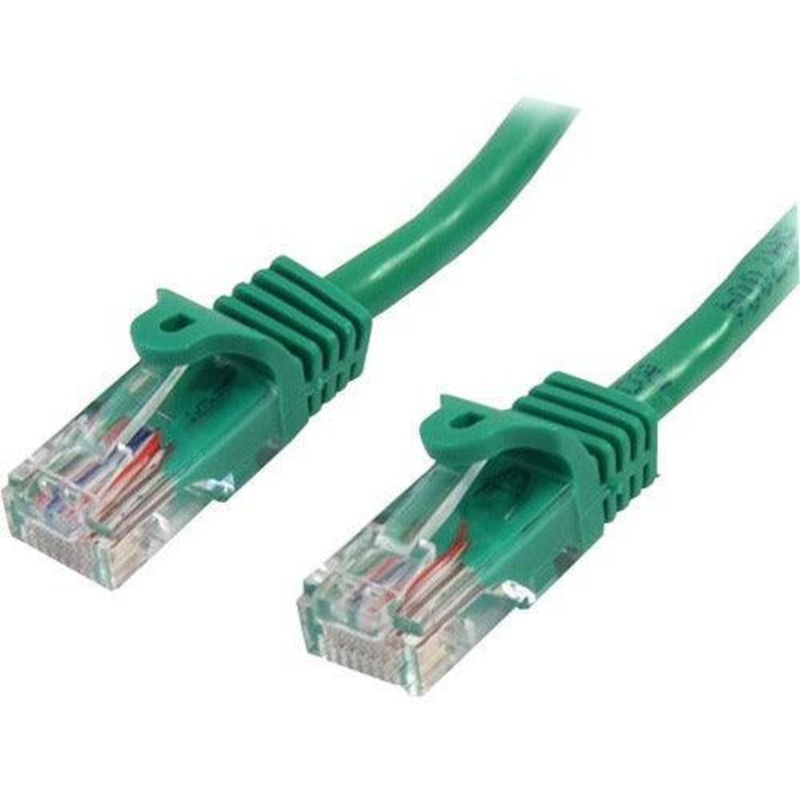 2m Green Snagless UTP Cat5e Patch Cable