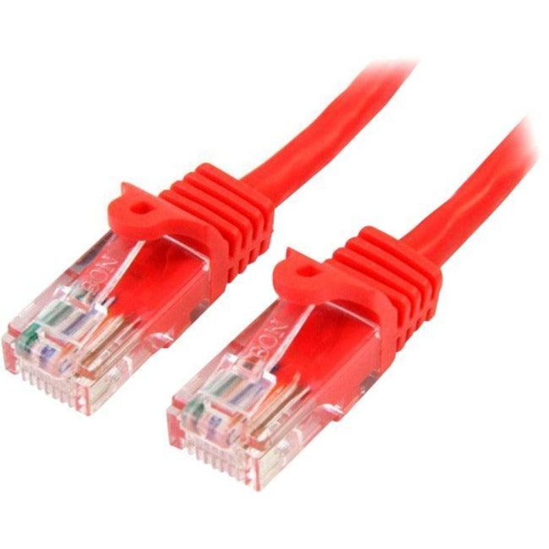 2m Red Snagless UTP Cat5e Patch Cable