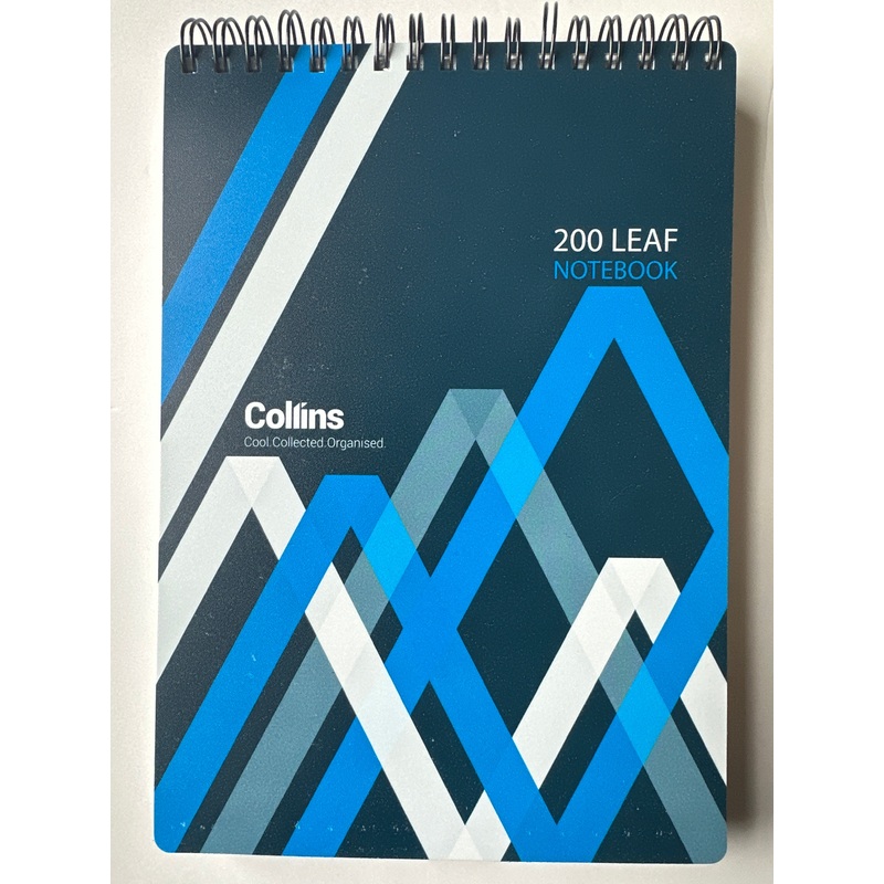 Collins 200 Leaf Notebook