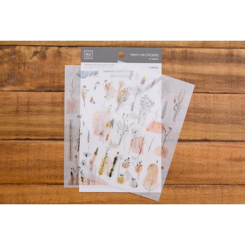 MU Print-On Stickers – #206