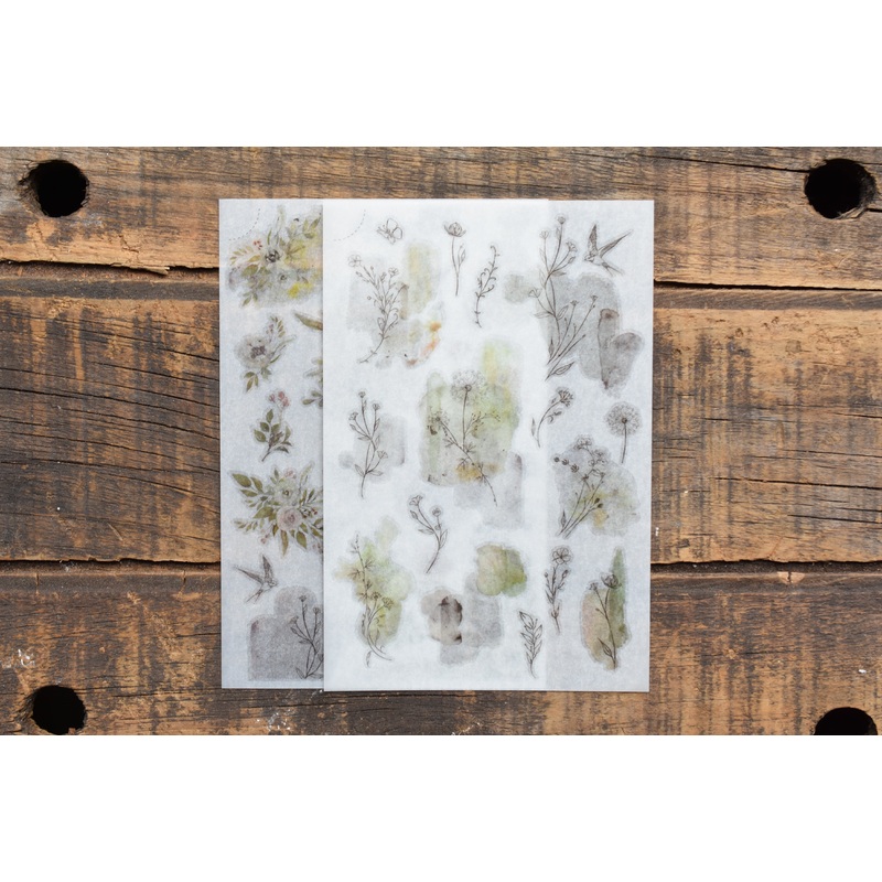 MU Print-On Stickers – Flowers’ Lesson – #150